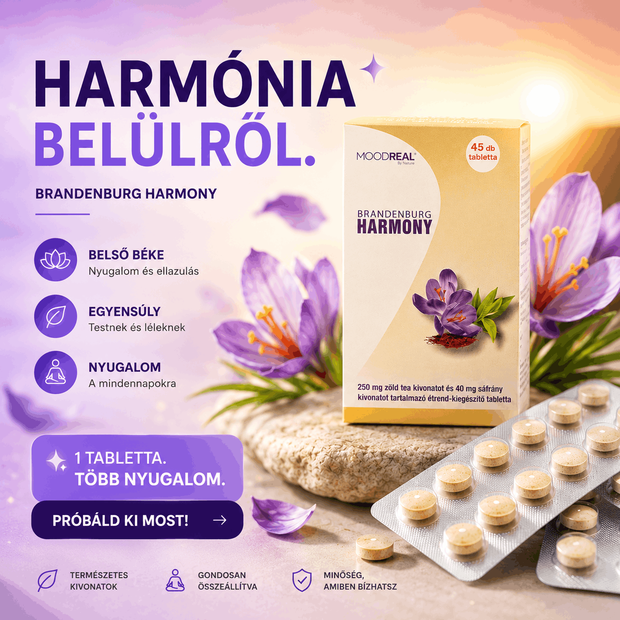 A belső harmónia helyreállítása